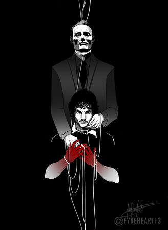 "Puppet" - NBC Hannibal Digital Painting