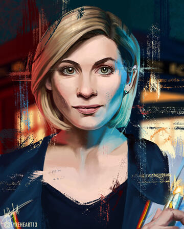 13th Doctor Portrait - Digital Painting