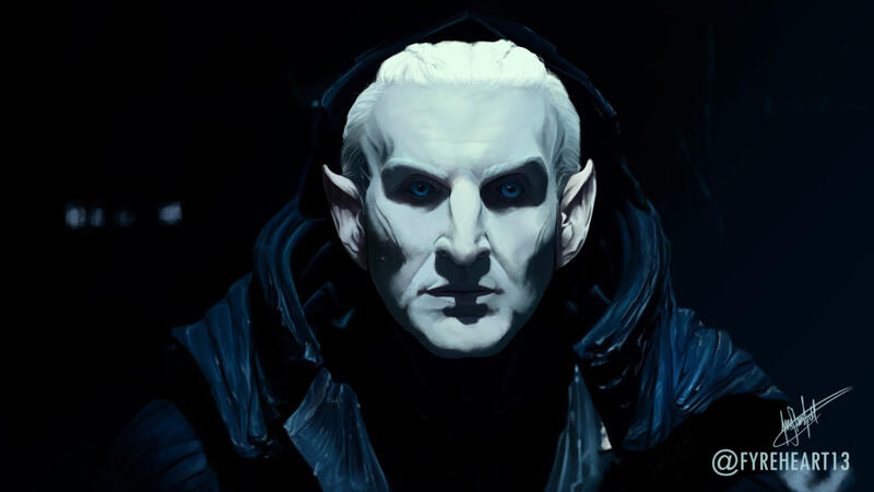 Malekith - Thor the Dark World - Digital Painting