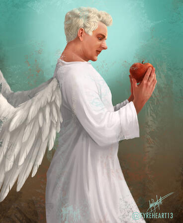"Desire" - Aziraphale Digital Paintings
