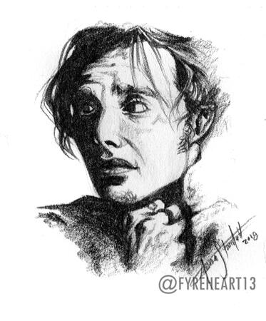 Mads Mikkelsen - Pencil Sketch