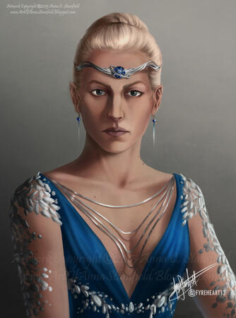 "The High Queen" - Original Character, Avalette Eckdrayas