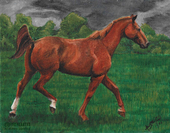 Captain Dancin' - 2008. Oil on Canvas Panel. My first oil painting.